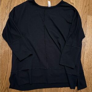 SPANX Black Long Sleeve tunic top